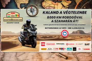 Scooter2Dakar: Με SYM ADX300, 8.000 χλμ από τη Βουδαπέστη στο Dakar
